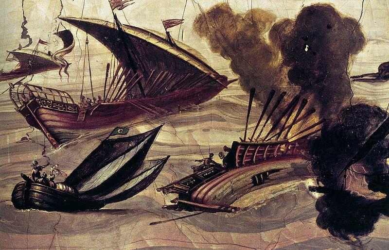 Naval Battle, Filippo Napoletano